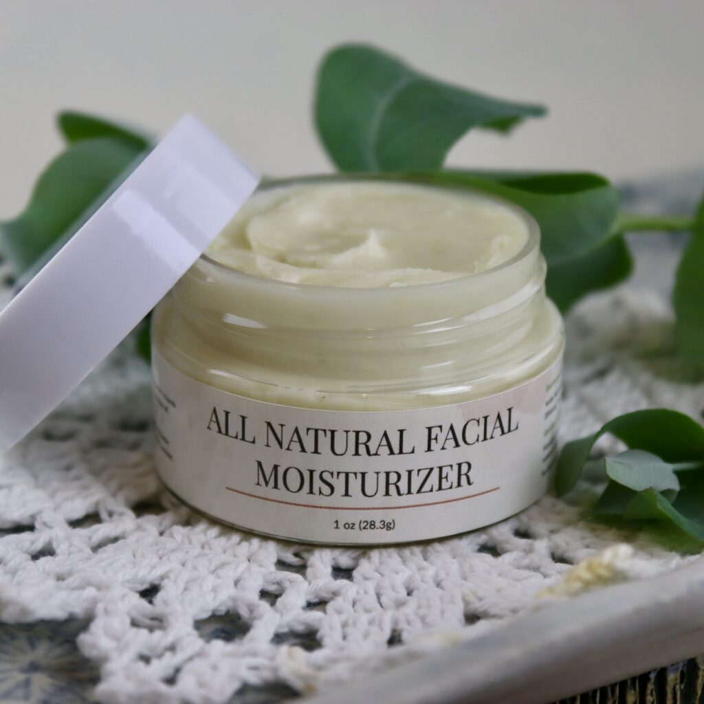 All natural facial moisturizer for women and mothers