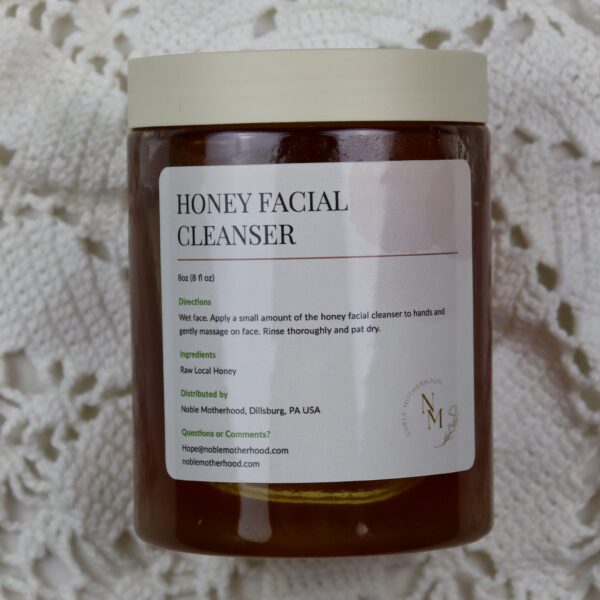 Facial cleansing honey