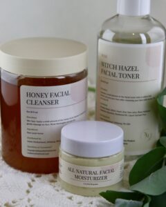 Facial Care Bundle with a 2oz all natural moisturizer