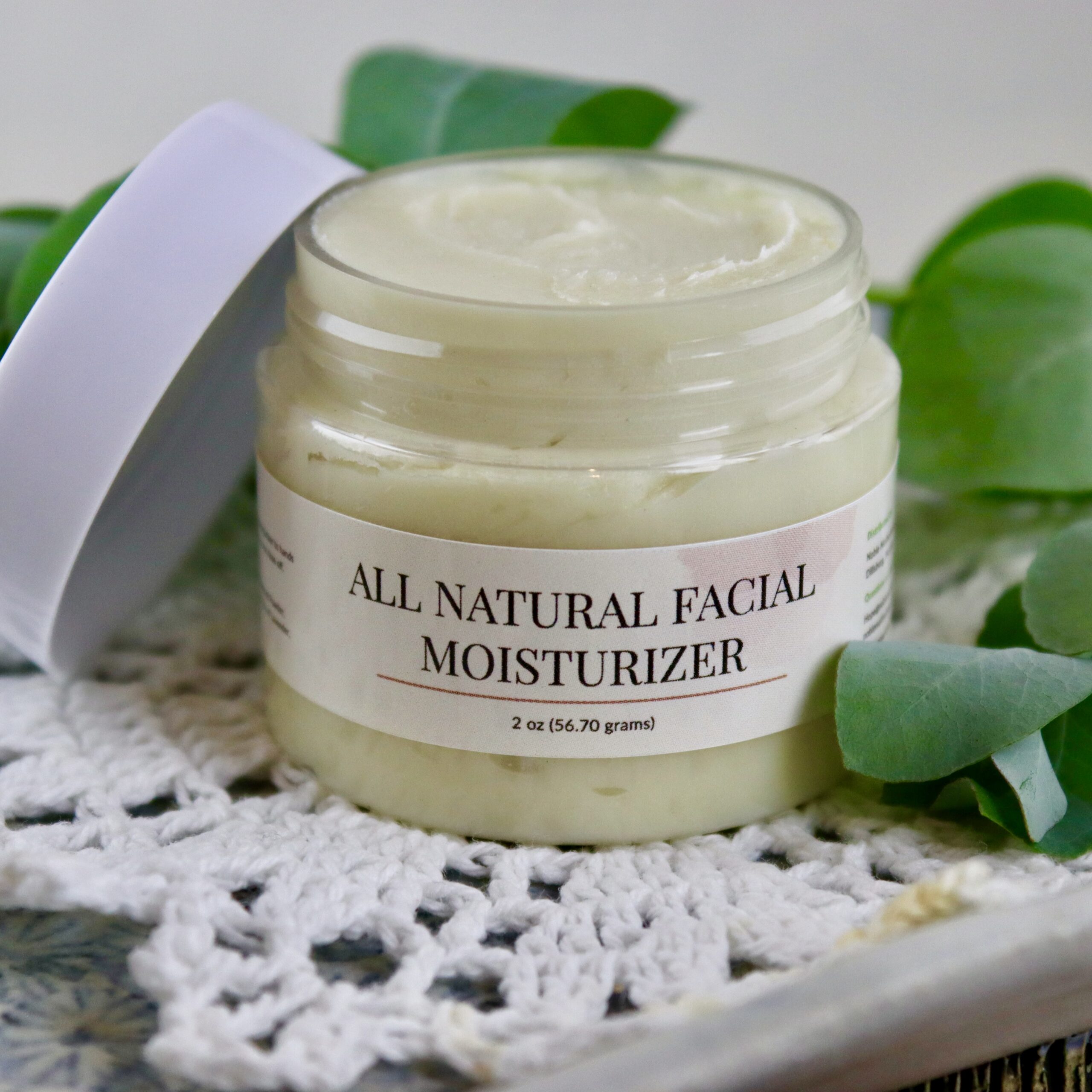 Noble Motherhood all natural face moisturizer jar — plant-based, paraben-free formula in 15g and 30g sizes
